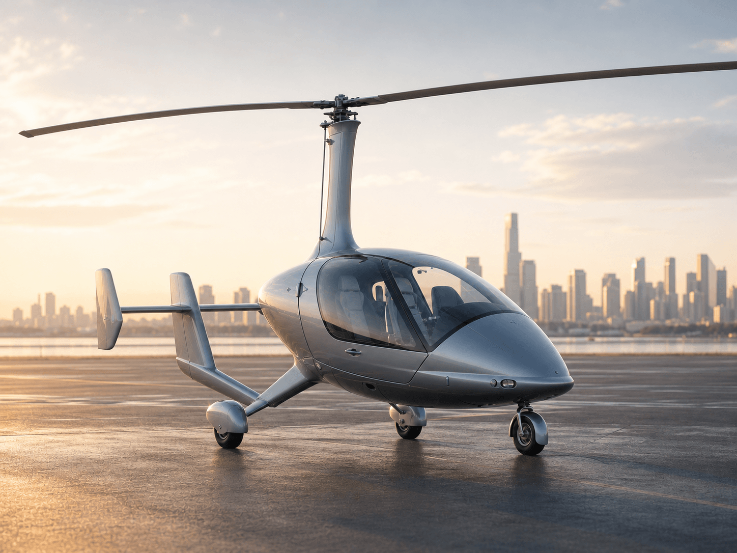 Aeronave plateada Cavalon